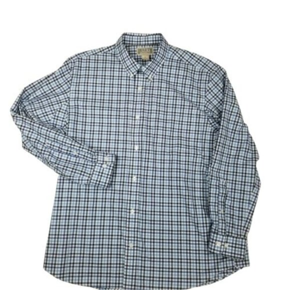 Duluth Trading Co Other - Duluth Trading Company Mens Button Down Long Sleeve Dress Shirt XL 100% Cotton
